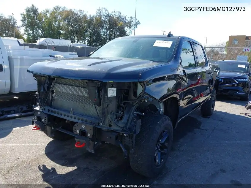 3GCPYFED6MG127973 2021 Chevrolet Silverado 1500 4Wd Short Bed Lt Trail Boss