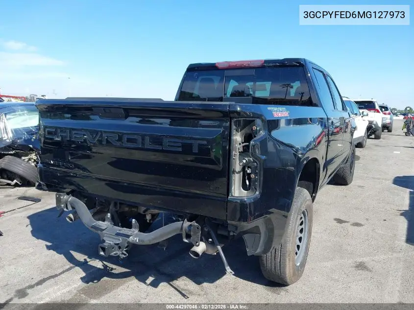 3GCPYFED6MG127973 2021 Chevrolet Silverado 1500 4Wd Short Bed Lt Trail Boss