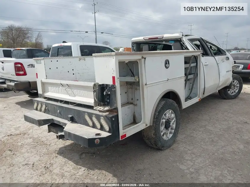 1GB1YNEY2MF135254 2021 Chevrolet Silverado 2500Hd 4Wd Long Bed Lt