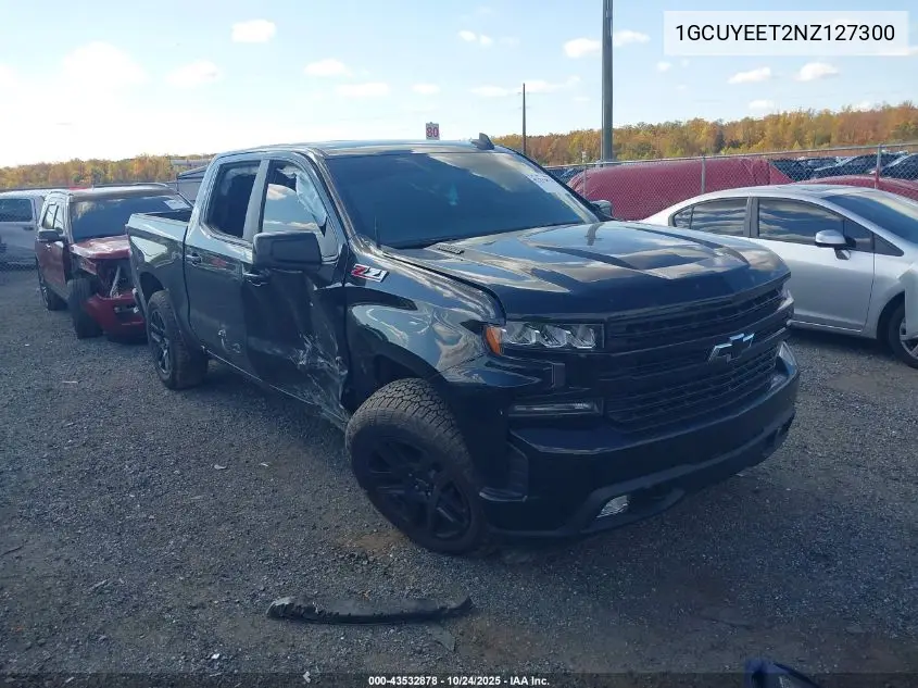 1GCUYEET2NZ127300 2022 Chevrolet Silverado 1500 Ltd 4Wd Short Bed Rst
