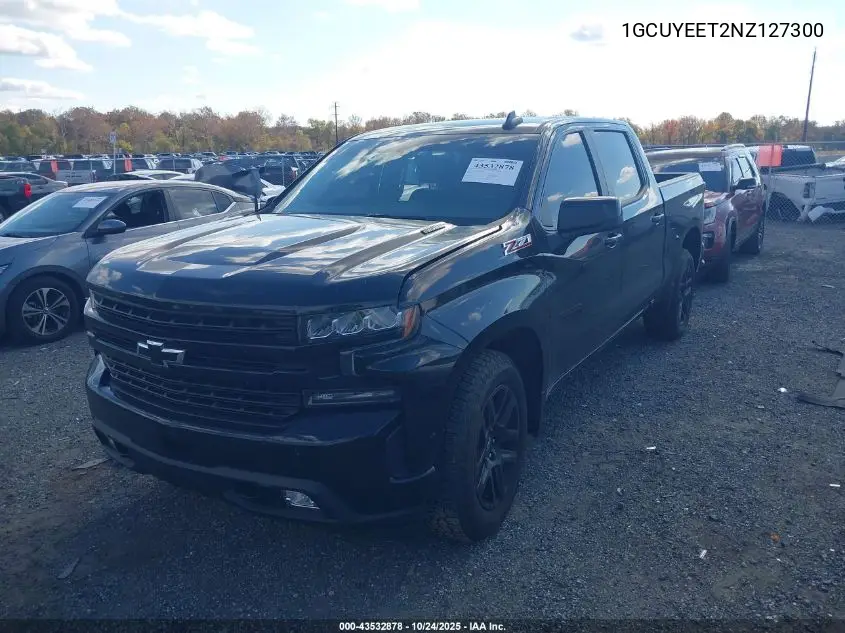 1GCUYEET2NZ127300 2022 Chevrolet Silverado 1500 Ltd 4Wd Short Bed Rst