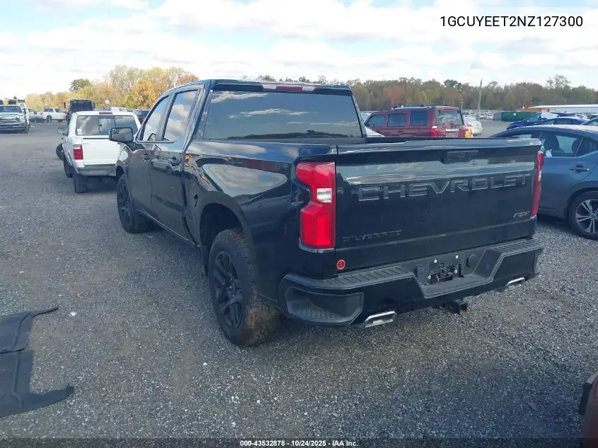 1GCUYEET2NZ127300 2022 Chevrolet Silverado 1500 Ltd 4Wd Short Bed Rst