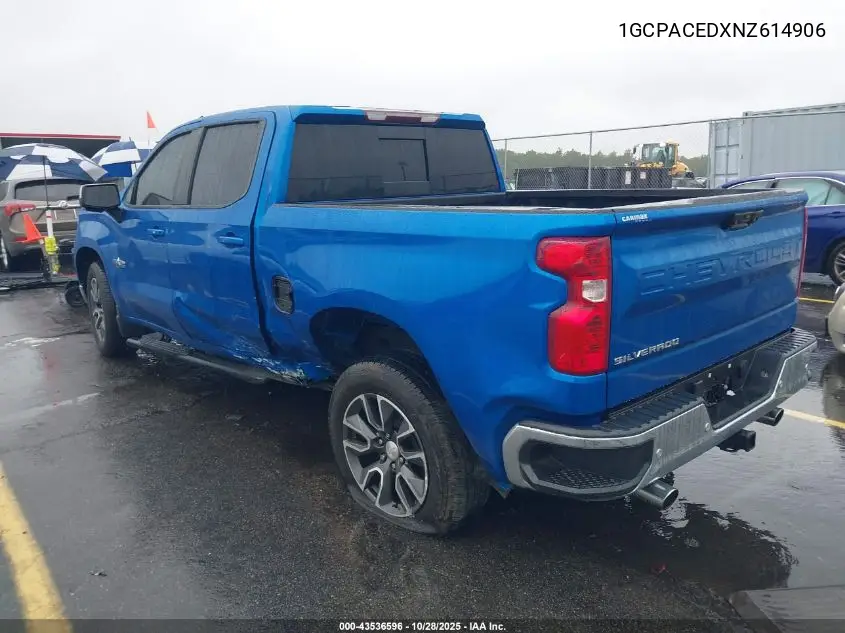 1GCPACEDXNZ614906 2022 Chevrolet Silverado 1500 2Wd Short Bed Lt