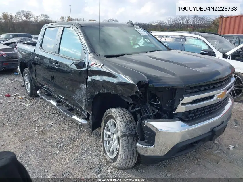 1GCUYDED4NZ225733 2022 Chevrolet Silverado 1500 Ltd 4Wd Short Bed Lt