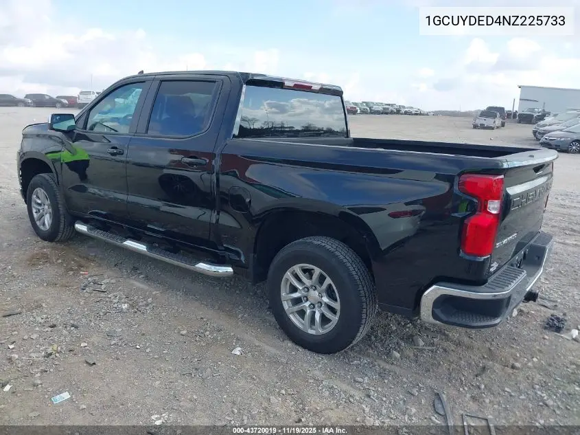 1GCUYDED4NZ225733 2022 Chevrolet Silverado 1500 Ltd 4Wd Short Bed Lt