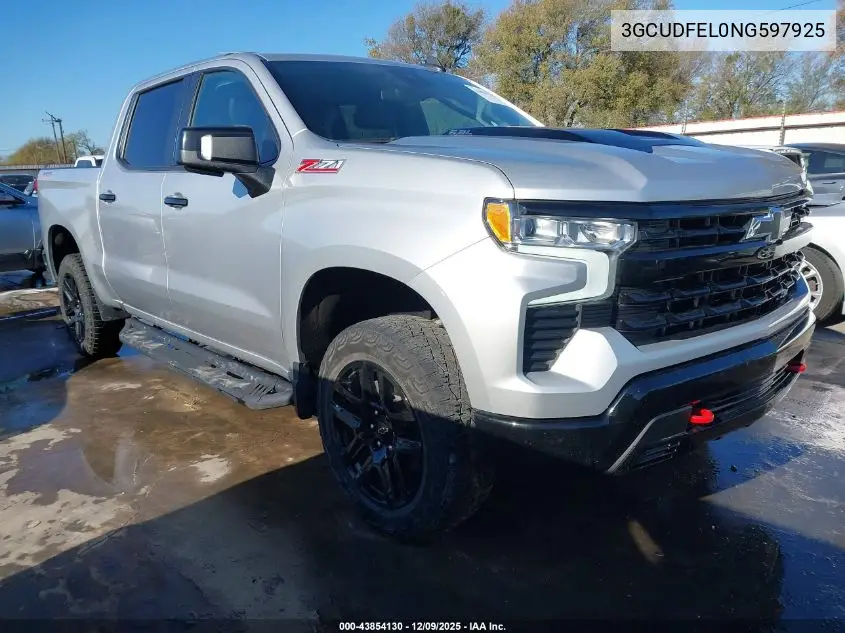 3GCUDFEL0NG597925 2022 Chevrolet Silverado 1500 4Wd Short Bed Lt Trail Boss