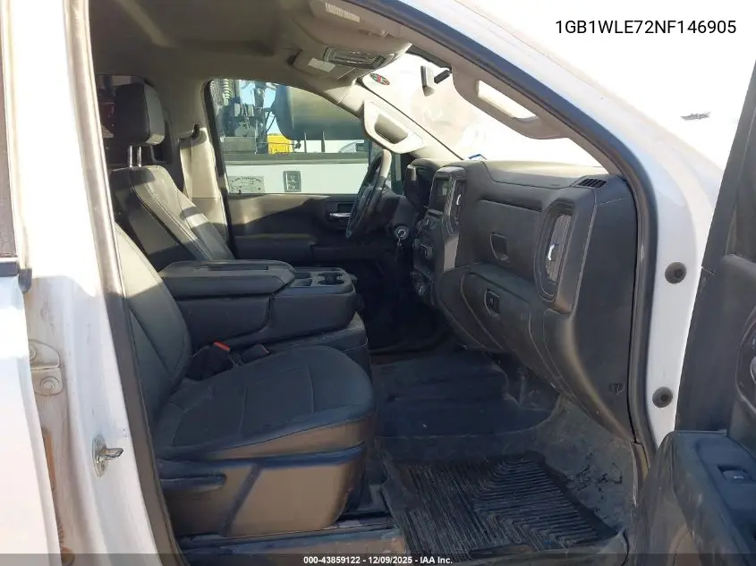 1GB1WLE72NF146905 2022 Chevrolet Silverado 2500Hd 2Wd Long Bed Wt