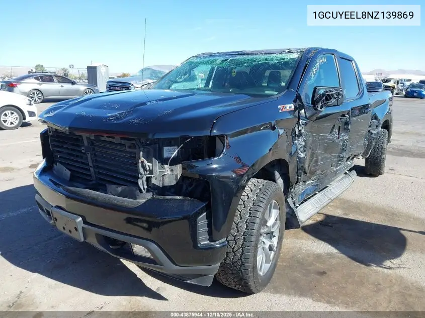 1GCUYEEL8NZ139869 2022 Chevrolet Silverado 1500 Ltd 4Wd Short Bed Rst