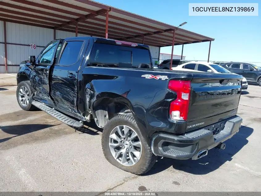 1GCUYEEL8NZ139869 2022 Chevrolet Silverado 1500 Ltd 4Wd Short Bed Rst