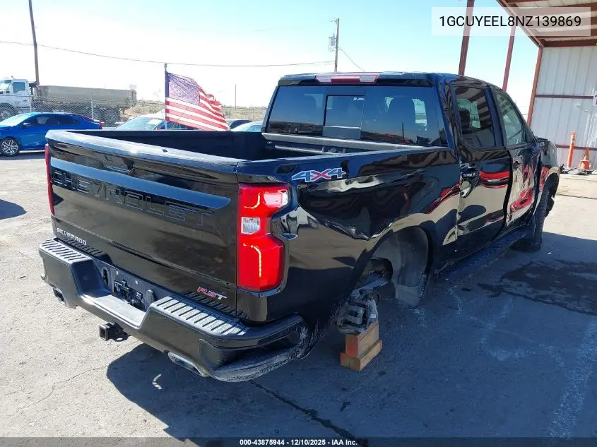 1GCUYEEL8NZ139869 2022 Chevrolet Silverado 1500 Ltd 4Wd Short Bed Rst