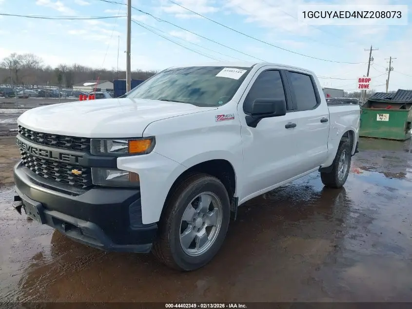 1GCUYAED4NZ208073 2022 Chevrolet Silverado 1500 Ltd