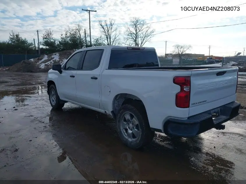 1GCUYAED4NZ208073 2022 Chevrolet Silverado 1500 Ltd