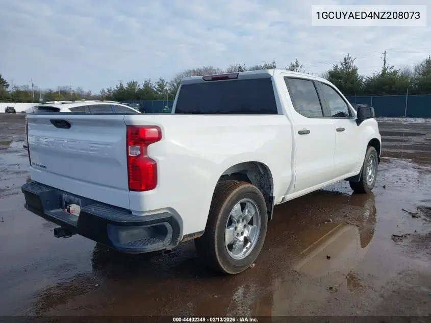1GCUYAED4NZ208073 2022 Chevrolet Silverado 1500 Ltd