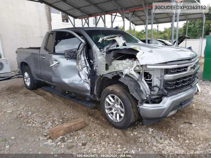 2023 Chevrolet Silverado 1500 4Wd Standard Bed Rst VIN: 3GCUDEEDXPG363152 Lot: 40434475