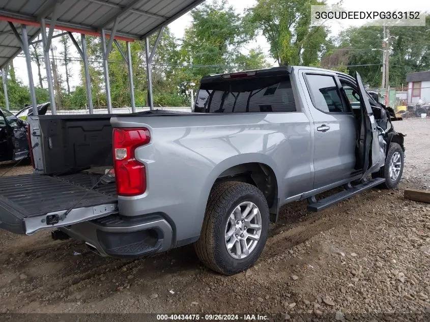 2023 Chevrolet Silverado 1500 4Wd Standard Bed Rst VIN: 3GCUDEEDXPG363152 Lot: 40434475