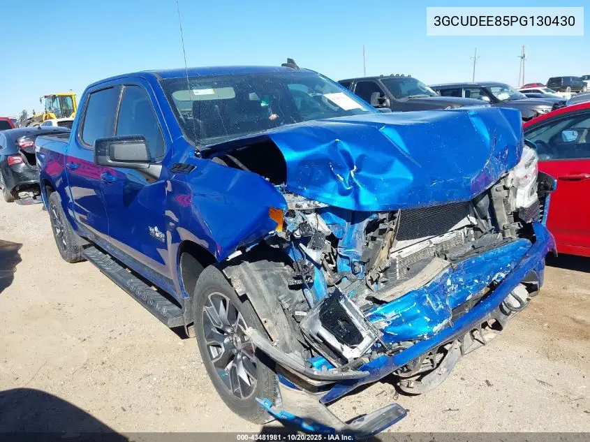 3GCUDEE85PG130430 2023 Chevrolet Silverado 1500 4Wd Short Bed Rst