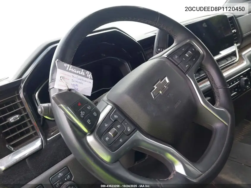 2GCUDEED8P1120450 2023 Chevrolet Silverado 1500 4Wd Short Bed Rst