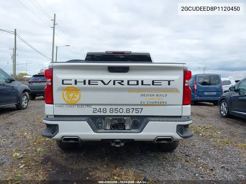 2GCUDEED8P1120450 2023 Chevrolet Silverado 1500 4Wd Short Bed Rst