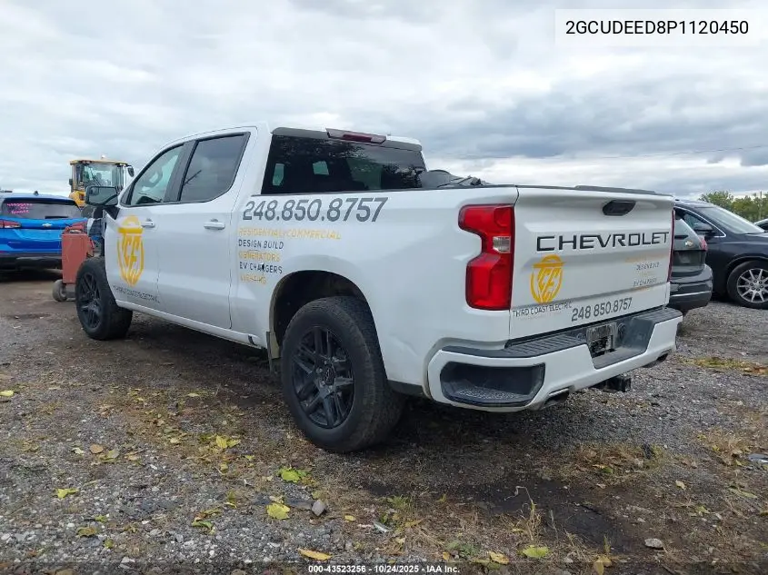 2GCUDEED8P1120450 2023 Chevrolet Silverado 1500 4Wd Short Bed Rst