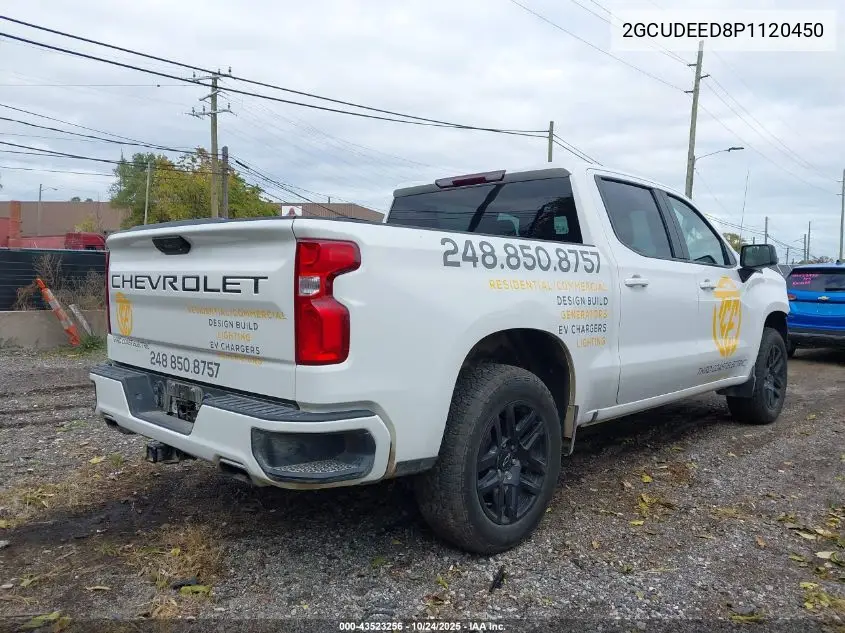 2GCUDEED8P1120450 2023 Chevrolet Silverado 1500 4Wd Short Bed Rst