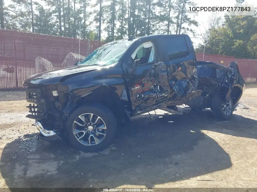 1GCPDDEK8PZ177843 2023 Chevrolet Silverado 1500 4Wd Standard Bed Lt