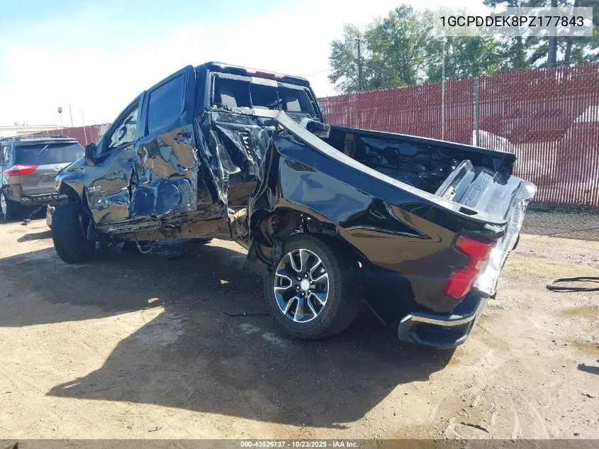 1GCPDDEK8PZ177843 2023 Chevrolet Silverado 1500 4Wd Standard Bed Lt