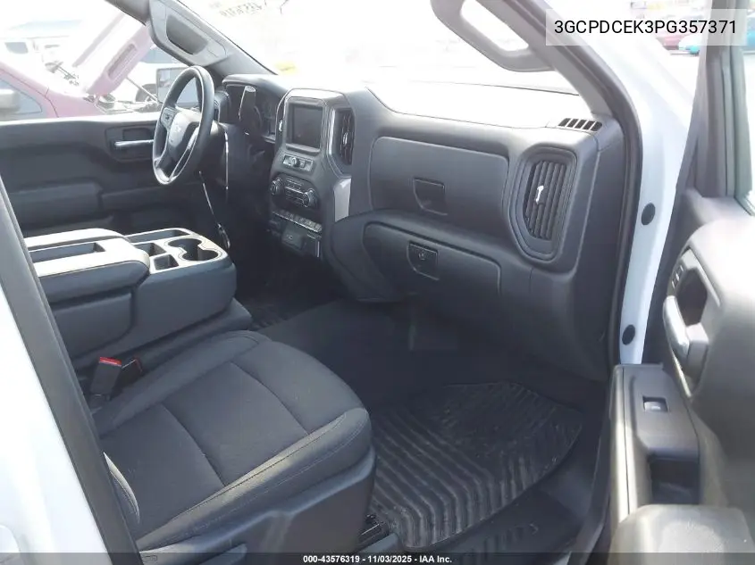 3GCPDCEK3PG357371 2023 Chevrolet Silverado 1500 4Wd Short Bed Custom Trail Boss