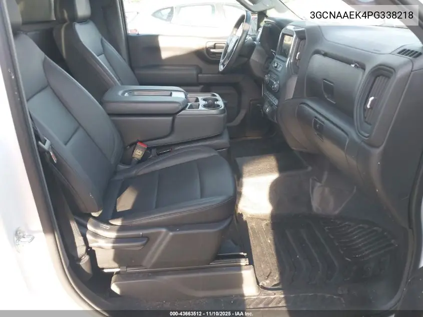 3GCNAAEK4PG338218 2023 Chevrolet Silverado 1500 2Wd Standard Bed Wt