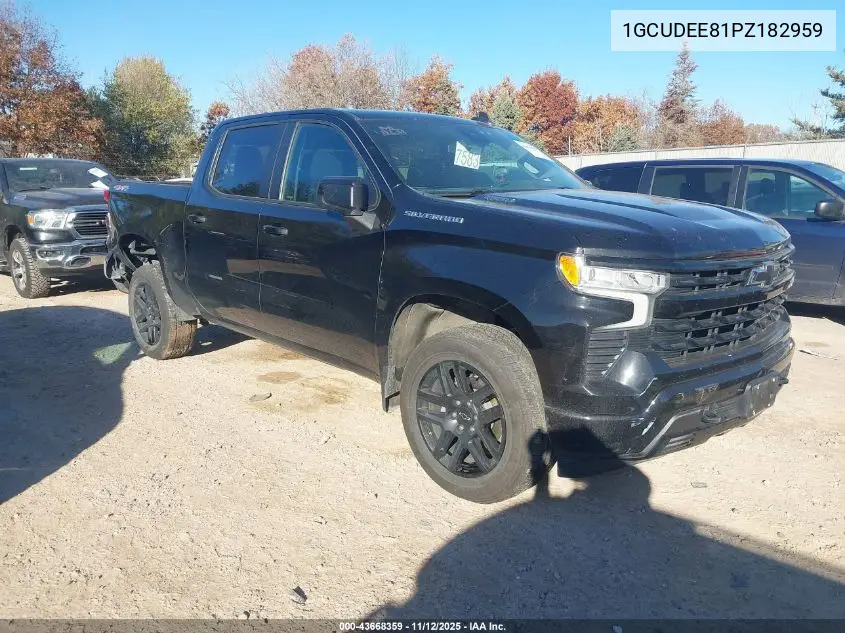 1GCUDEE81PZ182959 2023 Chevrolet Silverado 1500 4Wd Short Bed Rst