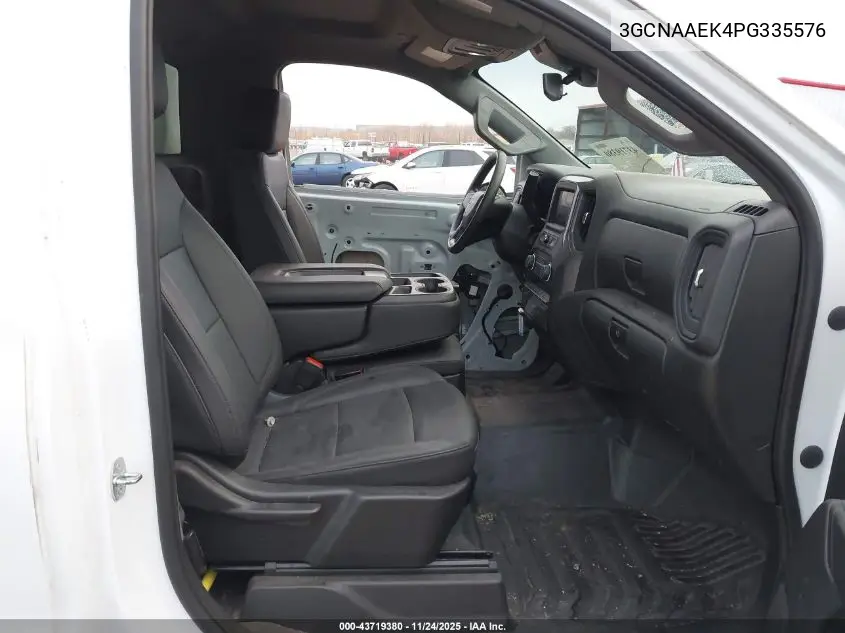 3GCNAAEK4PG335576 2023 Chevrolet Silverado 1500 2Wd Standard Bed Wt