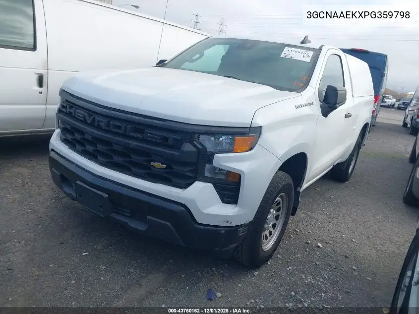 3GCNAAEKXPG359798 2023 Chevrolet Silverado 1500 2Wd Standard Bed Wt