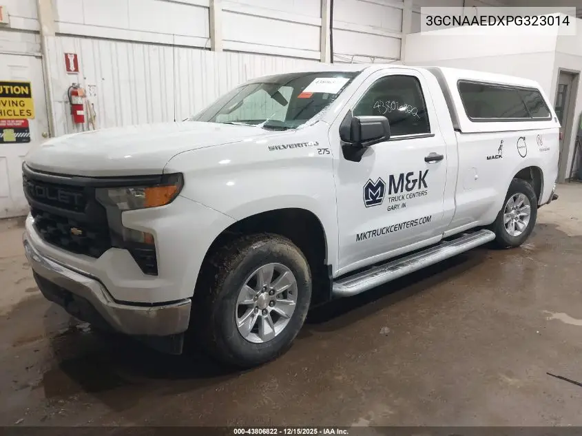 3GCNAAEDXPG323014 2023 Chevrolet Silverado 1500 2Wd Long Bed Wt