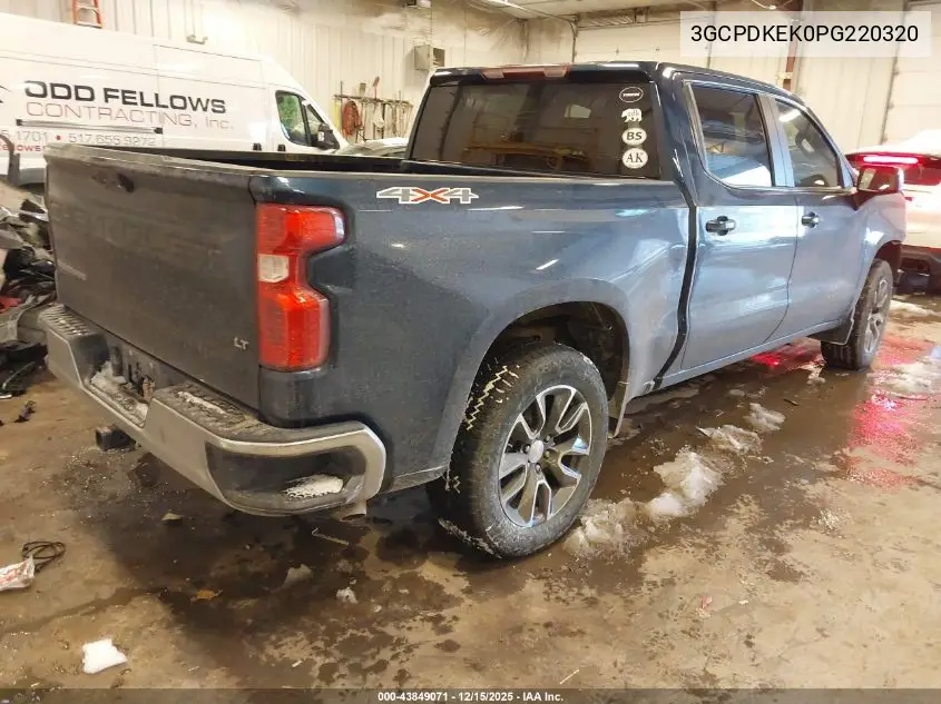 3GCPDKEK0PG220320 2023 Chevrolet Silverado 1500 4Wd Short Bed Lt With 2Fl