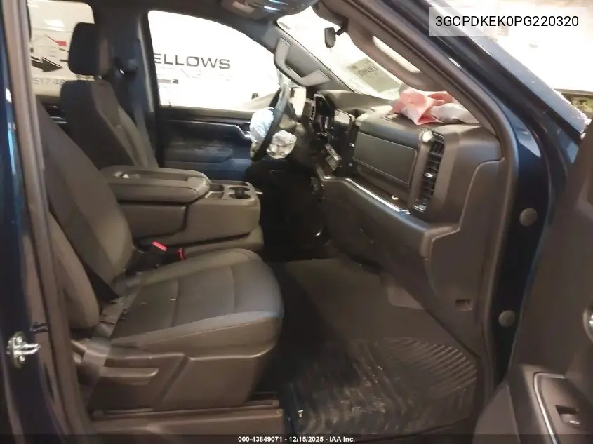 3GCPDKEK0PG220320 2023 Chevrolet Silverado 1500 4Wd Short Bed Lt With 2Fl