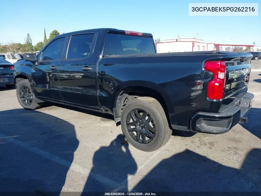 3GCPABEK5PG262216 2023 Chevrolet Silverado 1500 2Wd Short Bed Custom