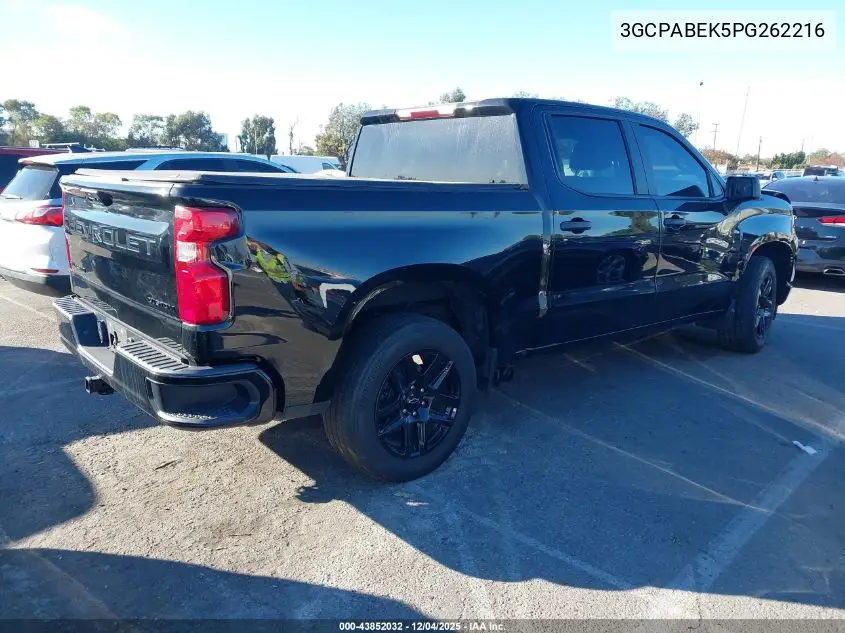 3GCPABEK5PG262216 2023 Chevrolet Silverado 1500 2Wd Short Bed Custom