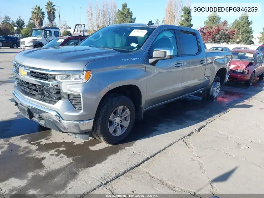 3GCUDDED6PG346259 2023 Chevrolet Silverado 1500 4Wd Standard Bed Lt