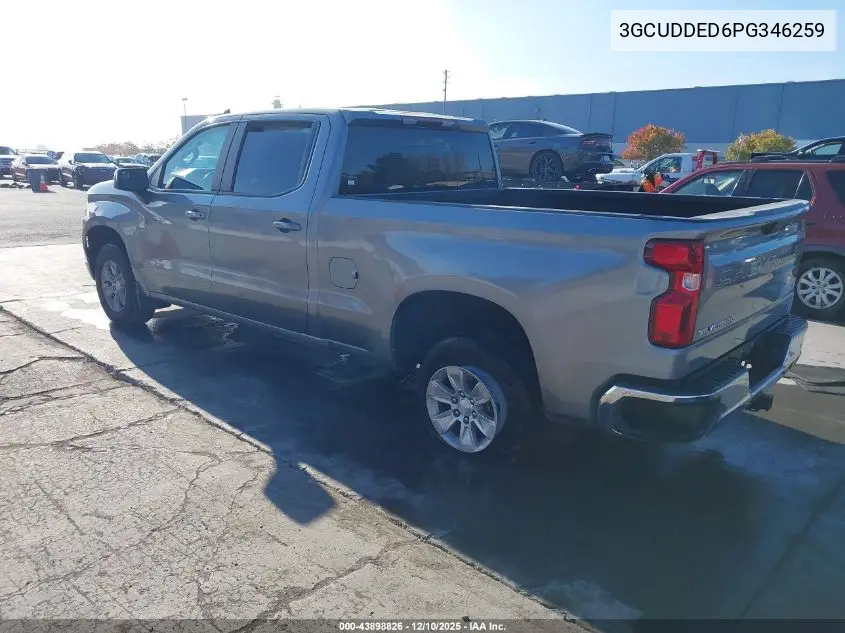 3GCUDDED6PG346259 2023 Chevrolet Silverado 1500 4Wd Standard Bed Lt