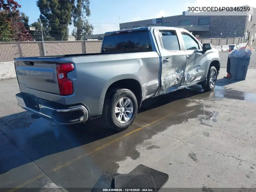 3GCUDDED6PG346259 2023 Chevrolet Silverado 1500 4Wd Standard Bed Lt