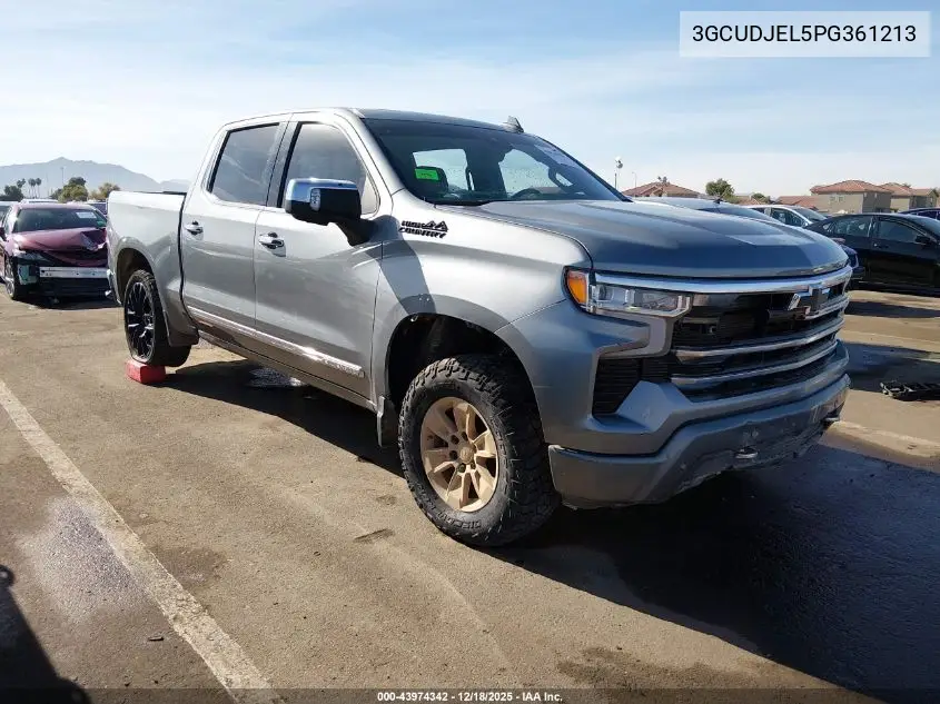 3GCUDJEL5PG361213 2023 Chevrolet Silverado 1500 4Wd Short Bed High Country