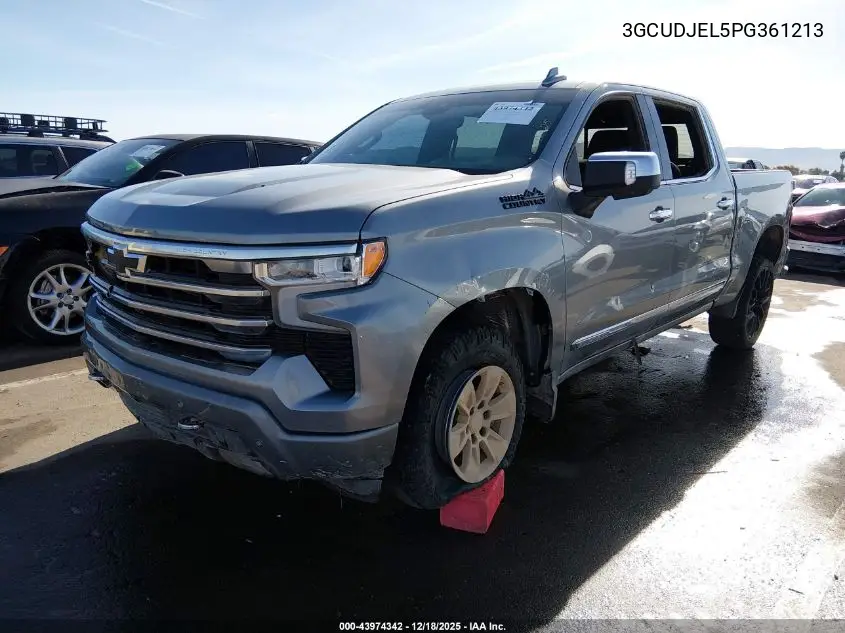 3GCUDJEL5PG361213 2023 Chevrolet Silverado 1500 4Wd Short Bed High Country
