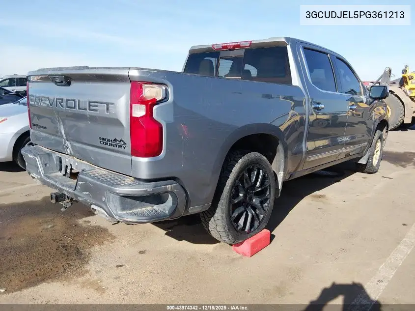 3GCUDJEL5PG361213 2023 Chevrolet Silverado 1500 4Wd Short Bed High Country