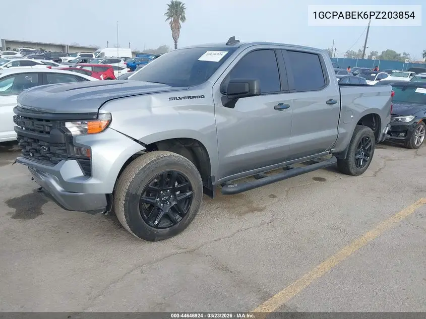 1GCPABEK6PZ203854 2023 Chevrolet Silverado 1500 2Wd Short Bed Custom