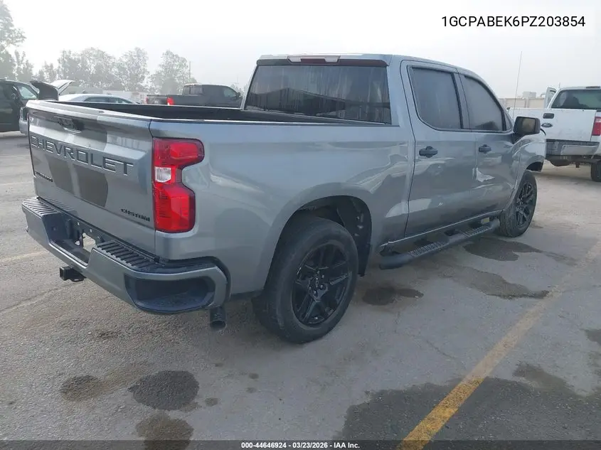 1GCPABEK6PZ203854 2023 Chevrolet Silverado 1500 2Wd Short Bed Custom