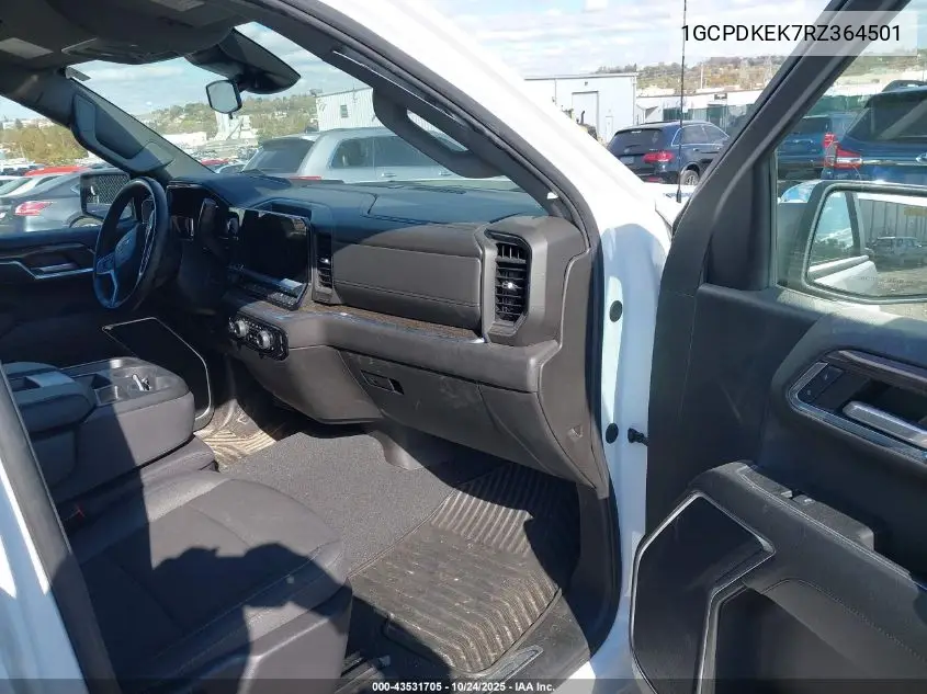 1GCPDKEK7RZ364501 2024 Chevrolet Silverado 1500 4Wd Short Bed Lt With 2Fl