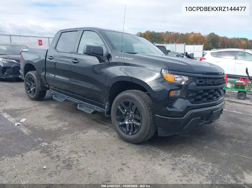 1GCPDBEKXRZ144477 2024 Chevrolet Silverado 1500 4Wd Short Bed Custom