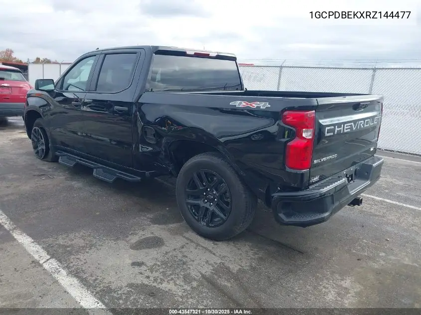 1GCPDBEKXRZ144477 2024 Chevrolet Silverado 1500 4Wd Short Bed Custom