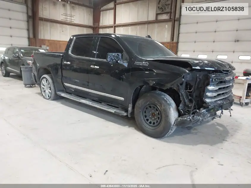1GCUDJEL0RZ105838 2024 Chevrolet Silverado 1500 4Wd Short Bed High Country