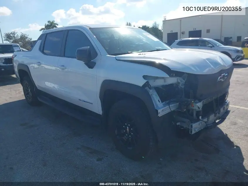 1GC10UED9RU200355 2024 Chevrolet Silverado Ev Work Truck