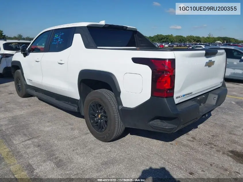 1GC10UED9RU200355 2024 Chevrolet Silverado Ev Work Truck
